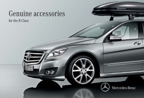 Genuine accessories for the R-Class - Mercedes-Benz