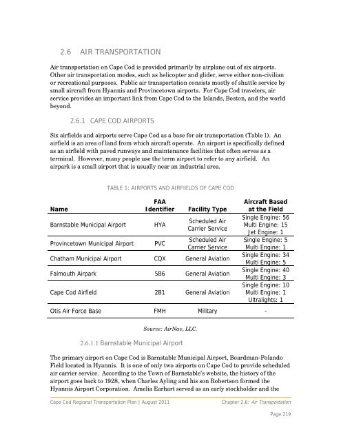 Complete Regional Transportation Plan 2012 - Cape Cod ...