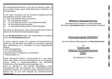 OBF-Merkblatt neu 2006 - OSZ Farbtechnik und Raumgestaltung