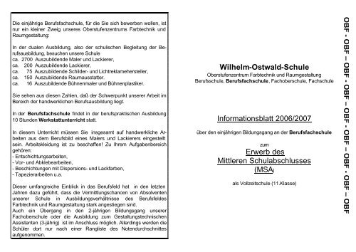 OBF-Merkblatt neu 2006 - OSZ Farbtechnik und Raumgestaltung