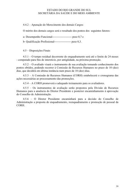 fepam fundaÃ§Ã£o estadual de proteÃ§Ã£o ambiental plano de cargos e ...