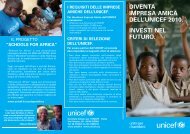 Brochure Impresa Amica - Unicef