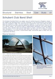 PDF: Schubert Club Band Shell - International Stainless Steel Forum