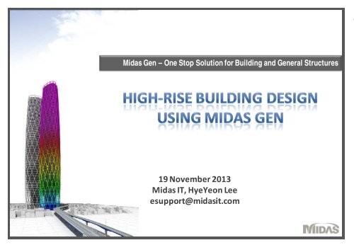 High-Rise Building Design Using Midas Gen