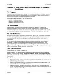 Chapter 7 Infiltration and Bio-infiltration Treatment ... - City of Tacoma