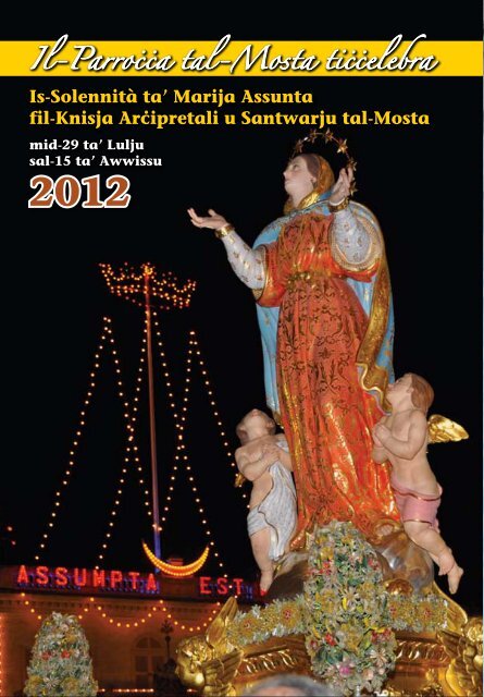 esta 2012 Programm tal-Festa 2012