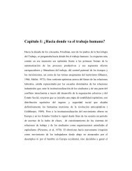 CapÃ­tulo I: Â¿Hacia donde va el trabajo humano?