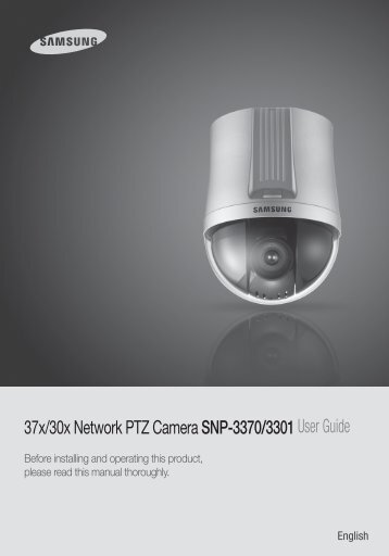 Samsung iPOLiS SNP-3301H User Manual - Use-IP