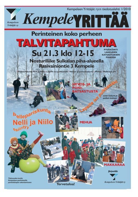 kempele yrittÃ¤Ã¤ 1/2010 - PudasjÃ¤rvi-lehti ja VKK-Media Oy