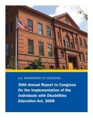 30th Annual Report to Congress on the Implementation - U.S. ...