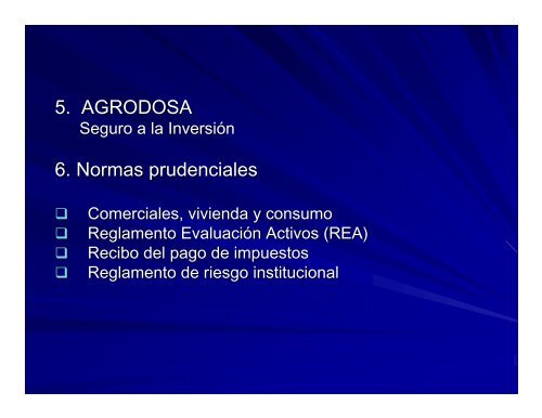 AGROCREDITO - CEDAF