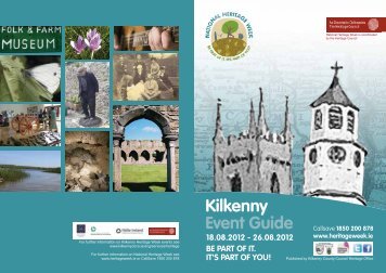 Brochure for Kilkenny Heritage Week 2012.pdf - Kilkenny County ...