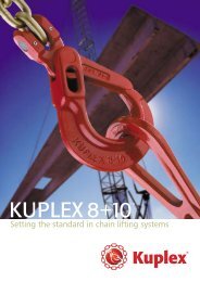 1322/PC Kuplex Brochure 2002 (Page 2) - Arbil Lifting Gear