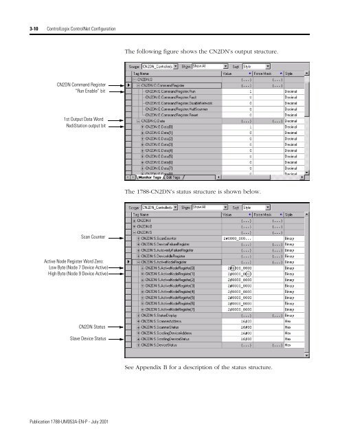 ControlNet-to-DeviceNet Linking Device User Manual, 1788 ...