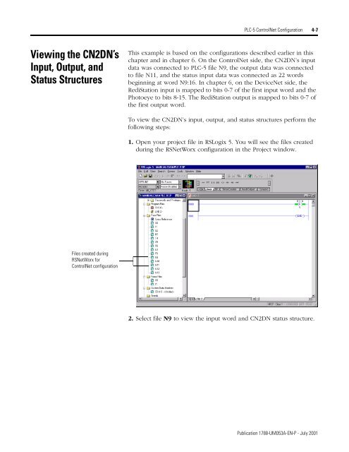 ControlNet-to-DeviceNet Linking Device User Manual, 1788 ...