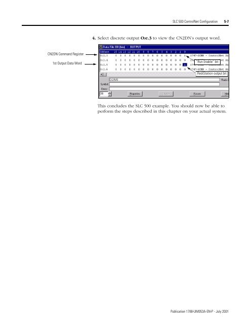 ControlNet-to-DeviceNet Linking Device User Manual, 1788 ...