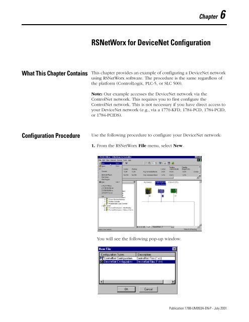 ControlNet-to-DeviceNet Linking Device User Manual, 1788 ...