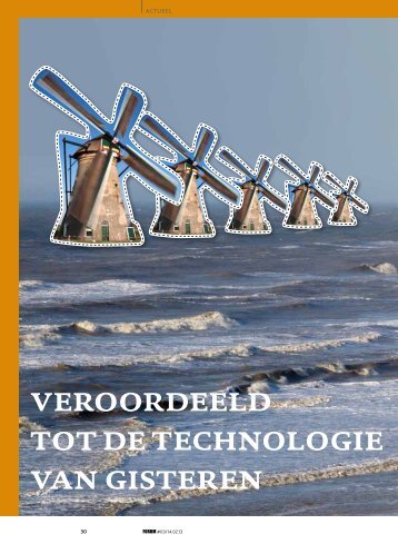 veroordeeld tot de technologie van gisteren - VNO-NCW