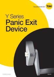 Panic Exit Device - ASSA ABLOY