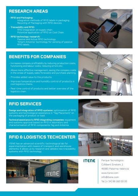 RFID TECHNOLOGY IN THE SERVICE OF PACKAGING & LOGISTICS