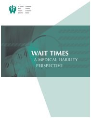 Wait Times A Medical Liability Perspective - The Canadian ...