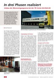 Pressebericht - Gilgen Logistics AG