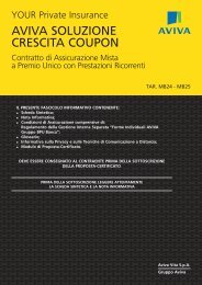 AVIVA SOLUZIONE CRESCITA COUPON