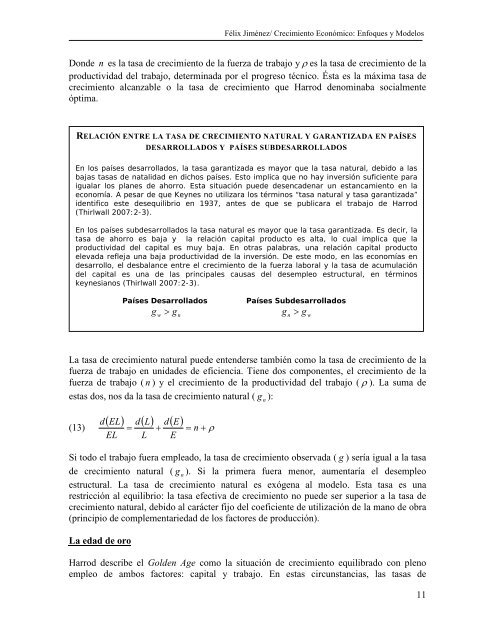 Crecimiento econÃ³mico: enfoques y modelos. CapÃ­tulo 2 - Pontificia ...