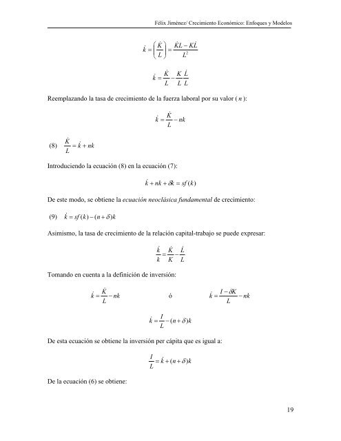 Crecimiento econÃ³mico: enfoques y modelos. CapÃ­tulo 2 - Pontificia ...