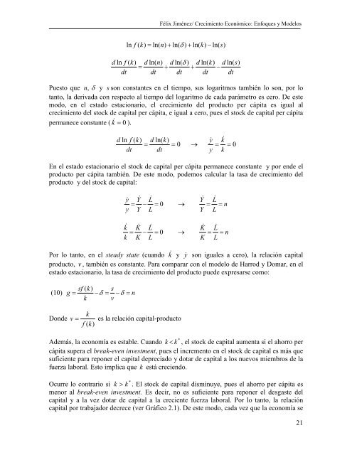 Crecimiento econÃ³mico: enfoques y modelos. CapÃ­tulo 2 - Pontificia ...