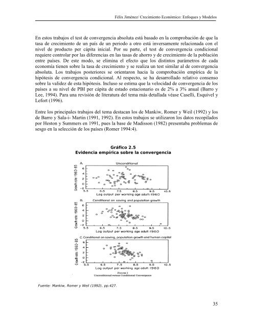 Crecimiento econÃ³mico: enfoques y modelos. CapÃ­tulo 2 - Pontificia ...