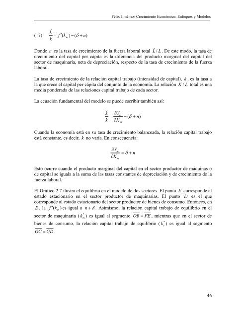 Crecimiento econÃ³mico: enfoques y modelos. CapÃ­tulo 2 - Pontificia ...