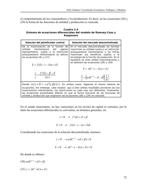 Crecimiento econÃ³mico: enfoques y modelos. CapÃ­tulo 2 - Pontificia ...