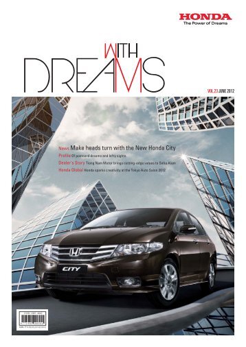 News Make heads turn with the New Honda City - Honda Malaysia