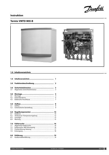 Instruktion Termix VMTD MIX-B - FernwÃ¤rme-Komponenten