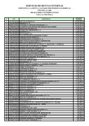 SERVICIO DE RENTAS INTERNAS