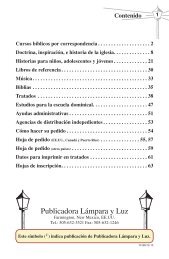 Publicadora LÃ¡mpara y Luz - El Cristianismo Primitivo