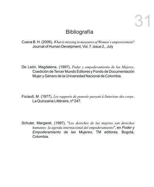 Instrumento para medir el empoderamiento de la mujer