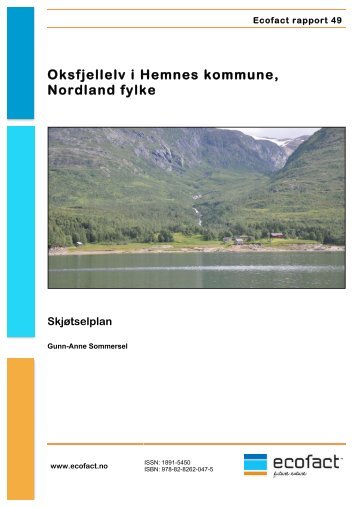 Oksfjellelv i Hemnes kommune, Nordland fylke ... - EcoFact