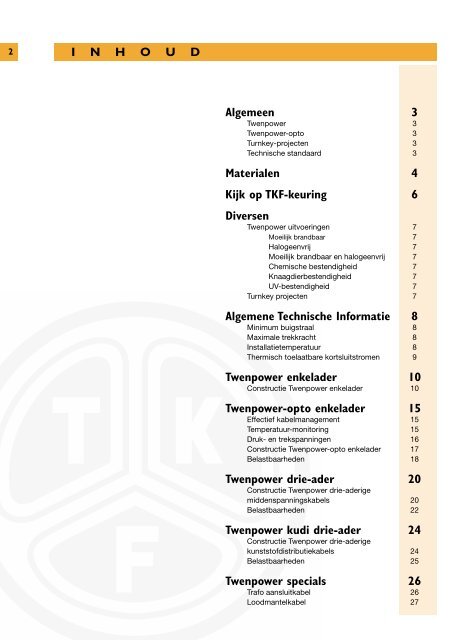 KUNSTSTOF MIDDENSPANNINGSKABELS - TKF