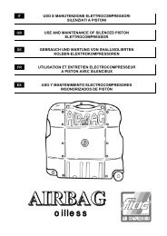 uso e manutenzione elettrocompressori silenziati a ... - FIAC SpA