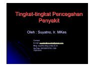 IKM6-Tingkat Pencegahan Penyakit - Suyatno, Ir., MKes - Undip