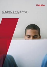 Mapping the Mal Web - McAfee