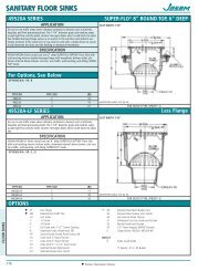 Catalog Sheet - Josam