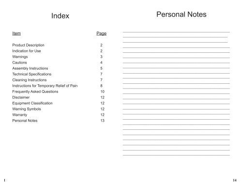 and Operating Manual User Guide