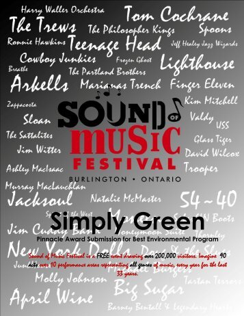 Burlington's Sound of Music Festival - International Festivals ...