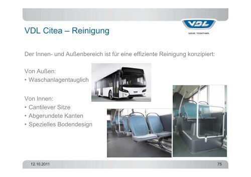 PP VDL Citea Produktprogramm Kunden - Omnibusvertrieb Ost