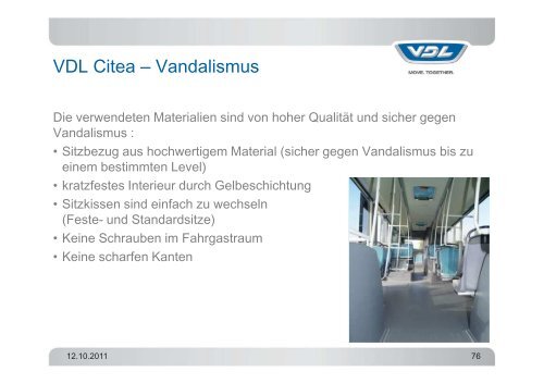PP VDL Citea Produktprogramm Kunden - Omnibusvertrieb Ost