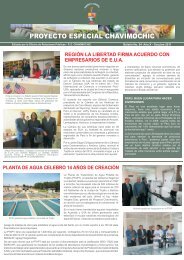 proyecto especial chavimochic - Gobierno Regional La Libertad