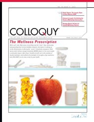 The Wellness Prescription - Colloquy